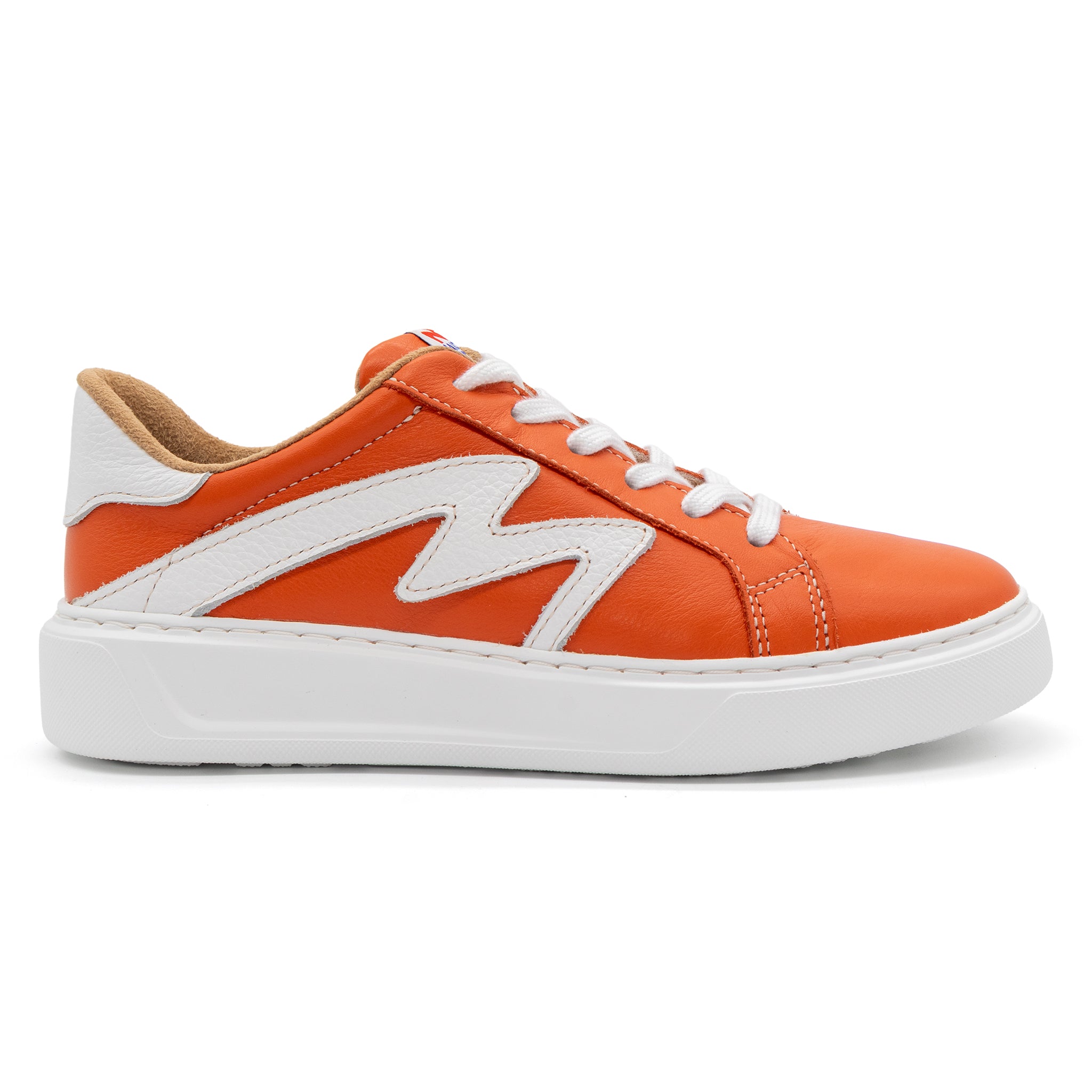 601 Two-Tone | Orange + White – Meridian Footwear